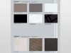 Catálogo de muebles – Glicerio Chaves – Dormitorio matrimonio Roble - blanco lacado - tapizado blanco