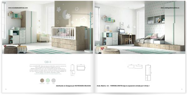 Catálogo dormitorios infantiles Naturmobel QB
